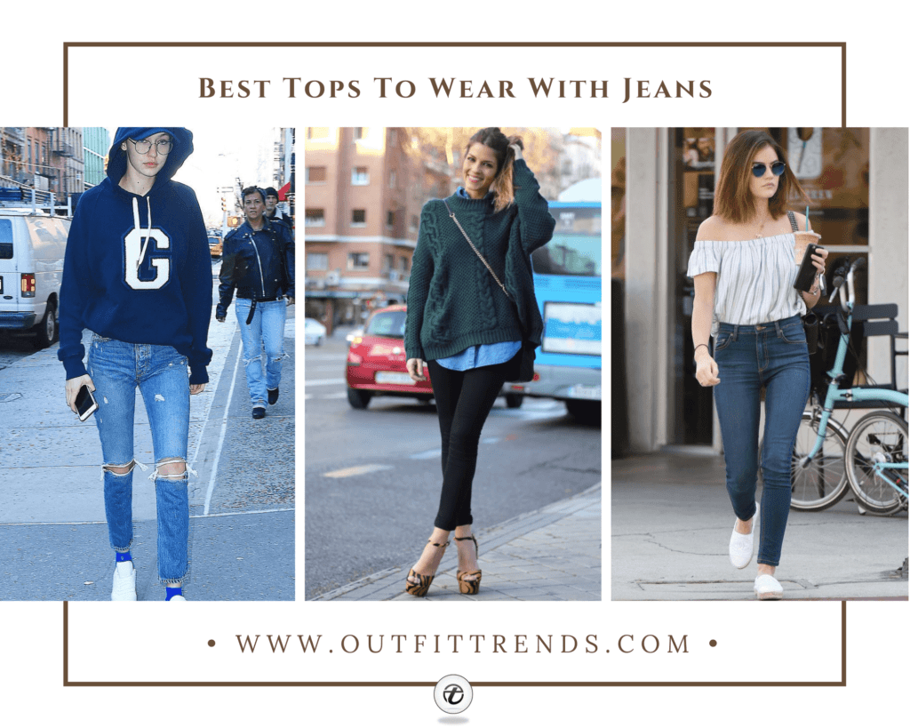 Best Tops to Wear with Jeans 24 Outfit Ideas