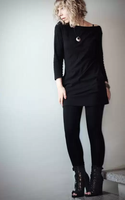 black legging outfits for girls and women