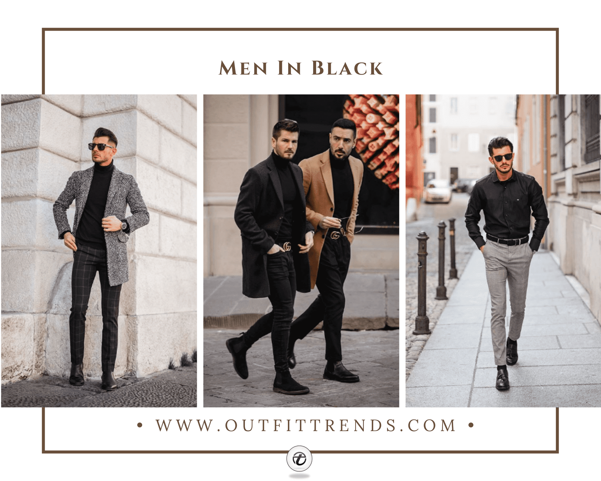 10+ Black Shirt Combination Ideas For Men In 2022