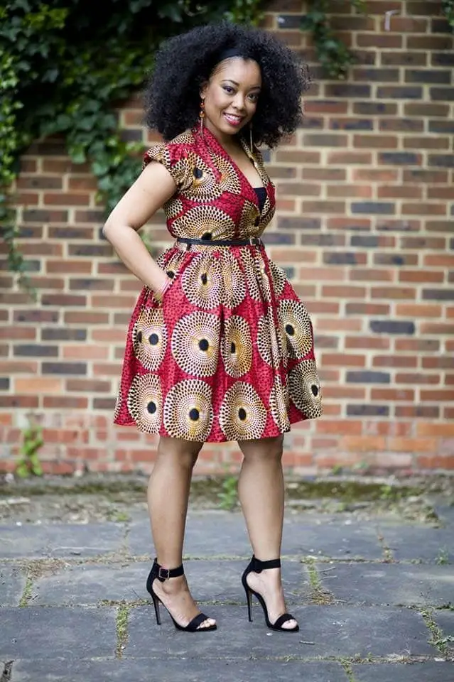 kitenge designs for short dresses