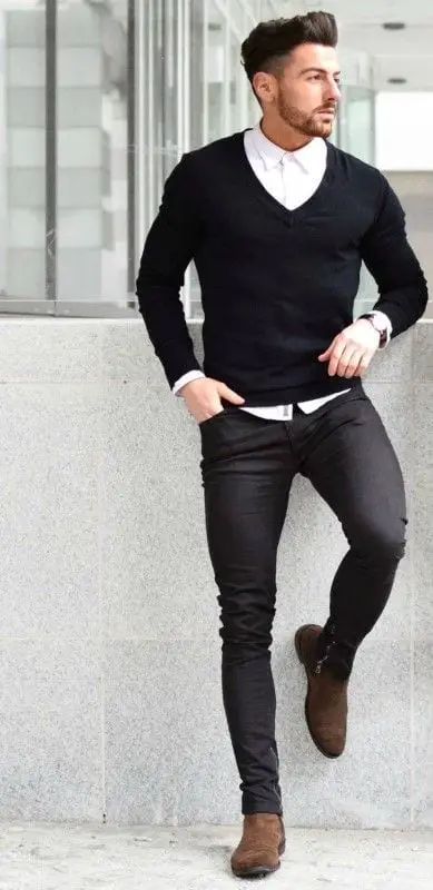 Black Jeans Outfits for Men–18 Ways to 