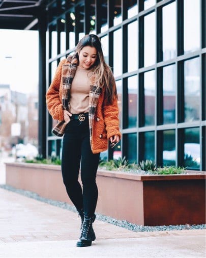 casual dressing with louis vuitton combat boots｜TikTok Search