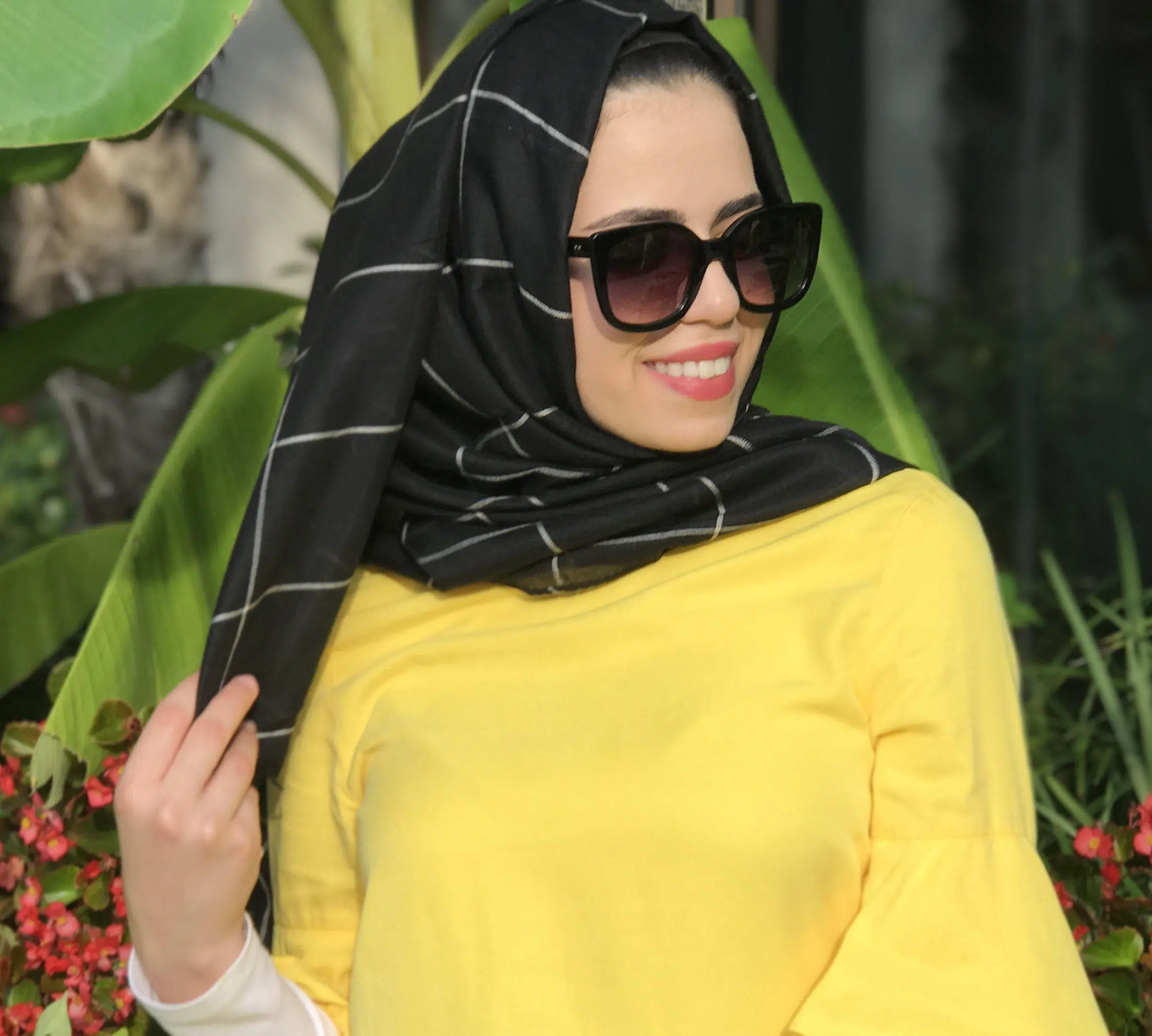 Hijab With Glasses-25 Ideas to Wear Sunglasses with Hijab