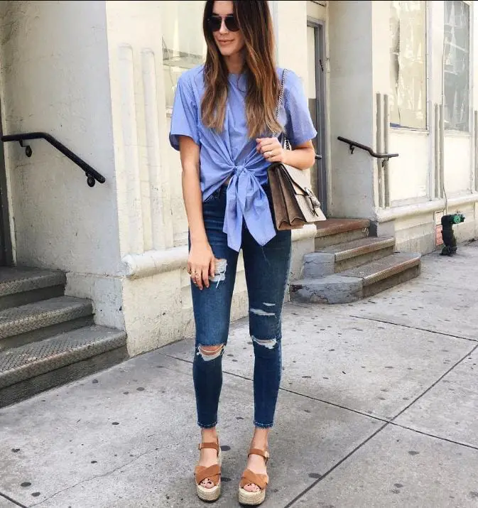 14+ Elevated Jeans and Heels Outfit Ideas