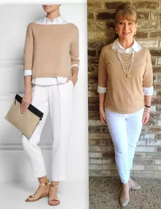 work outfit for ladies over 60