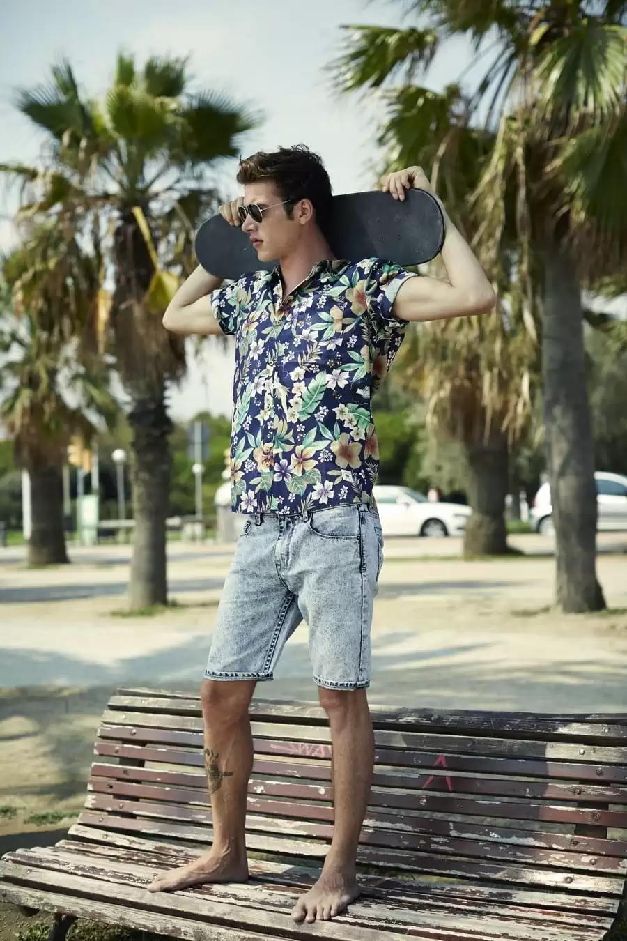 how to wear a floral shirt outfit for men (18)