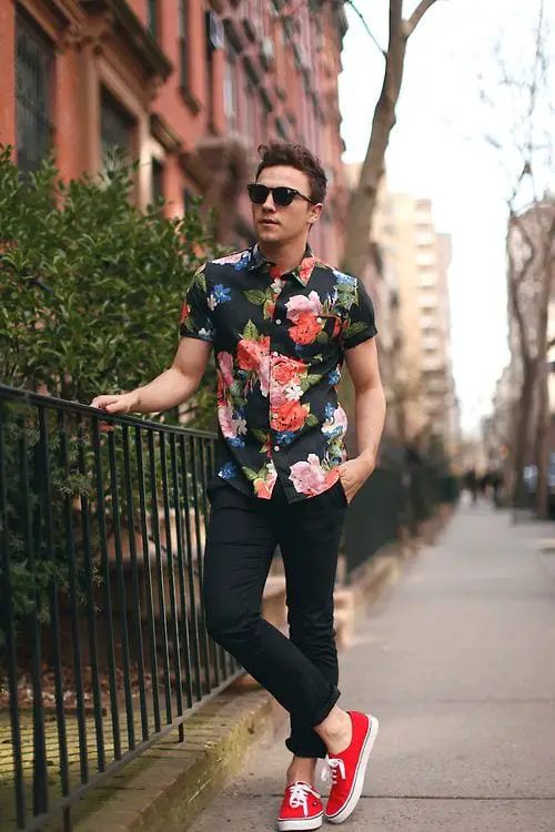 Floral Shirt Outfit For Men Ways To Wear Guys Floral Shirts