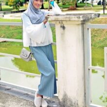 style palazzo pants hijab