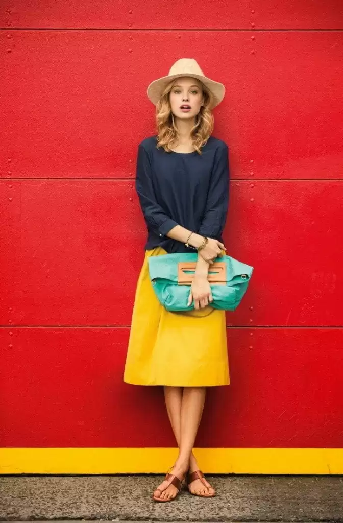 how to wear yellow skirt (3)