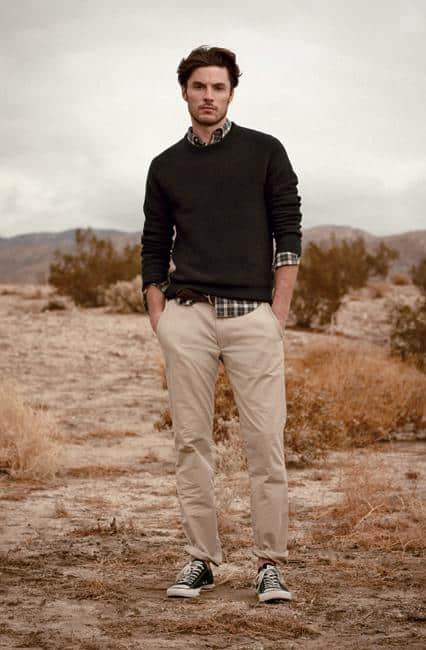 Khaki Pants Outfits 20 Ideas What To Wear With Men s Khaki Pants