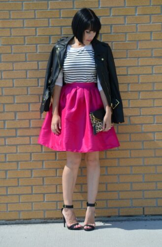 Outfits With Pink Skirts 30 Ideas How To Wear Hot Pink Skirts 