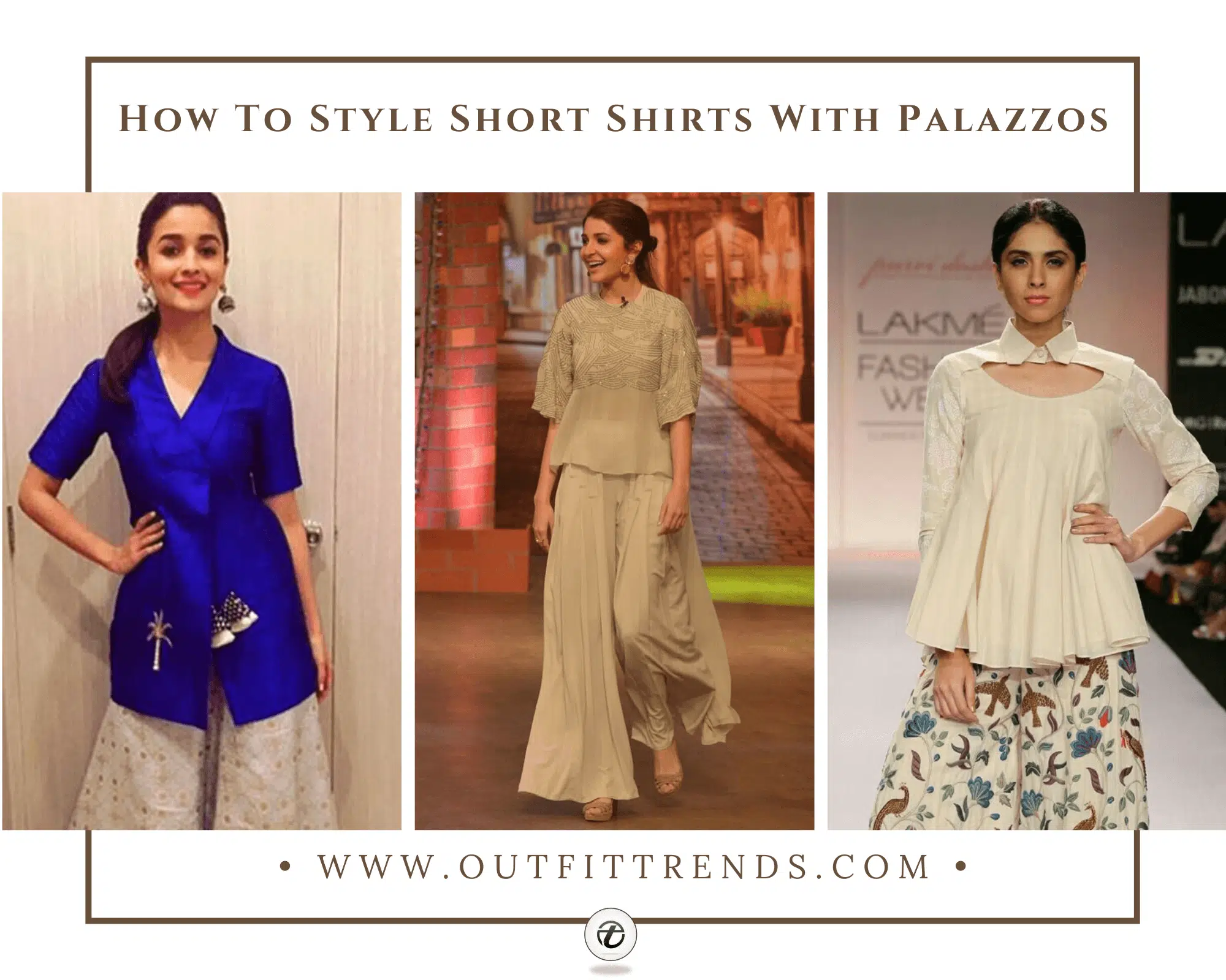 25 Different Ways To Wear Short Shirts With Palazzo Pants