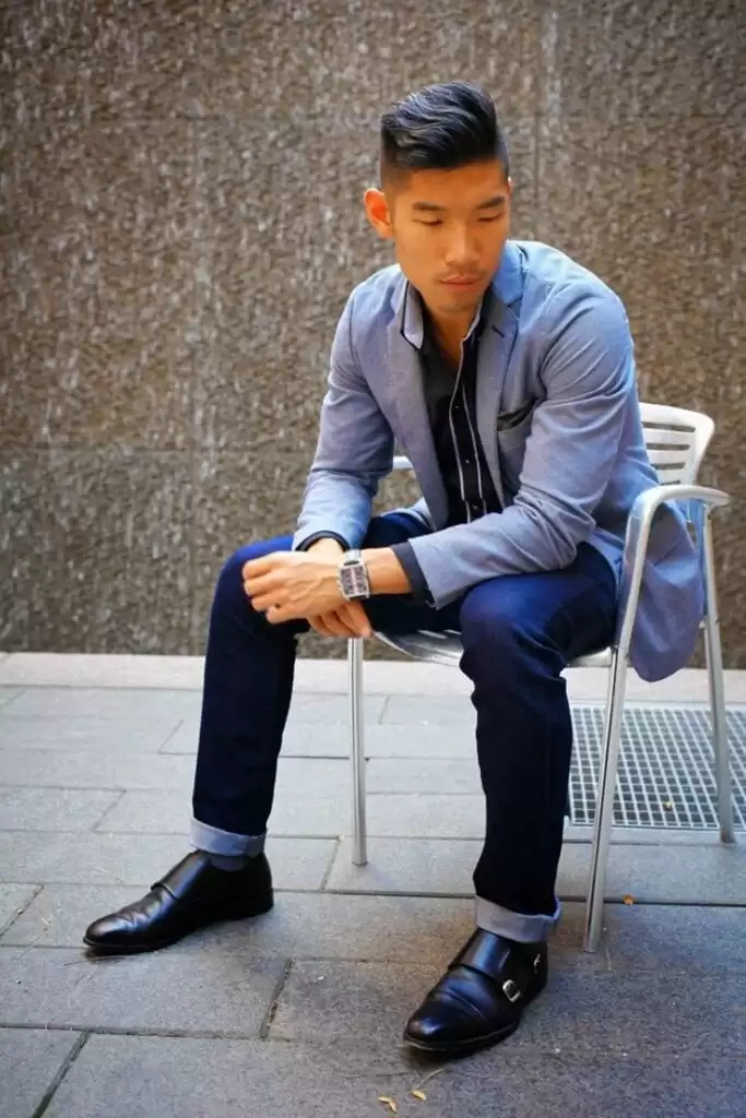 how to wear monk strap shoes for men (7)