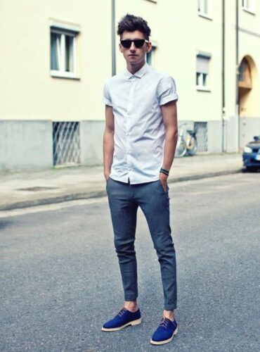 Men Outfits with Blue Jeans-27 Ways to Style Guys Blue Jeans