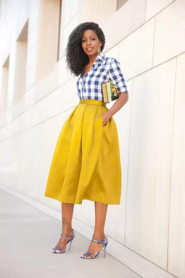 how to wear yellow skirt (16)