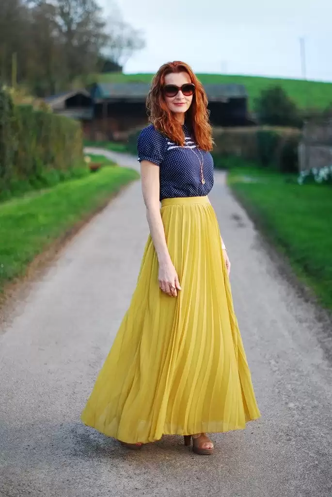 how to wear yellow skirt (19)