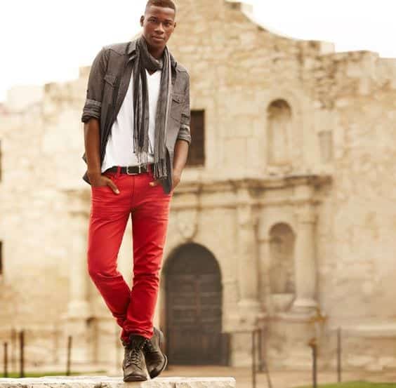Red Jeans with Blazer Outfits For Men (16 ideas & outfits)