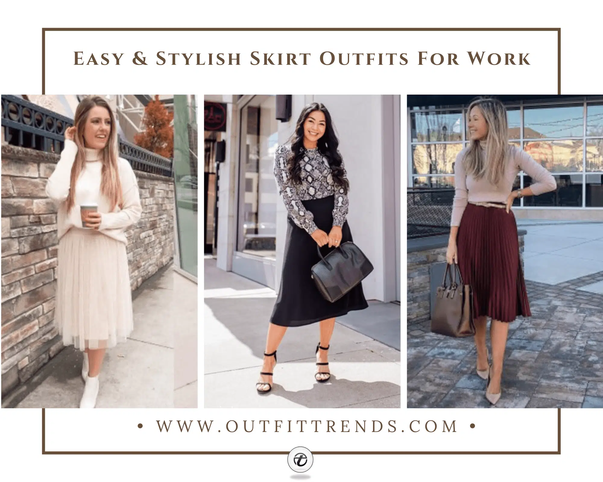 How to Wear Skirts to Work? 25 Professional Outfit Ideas