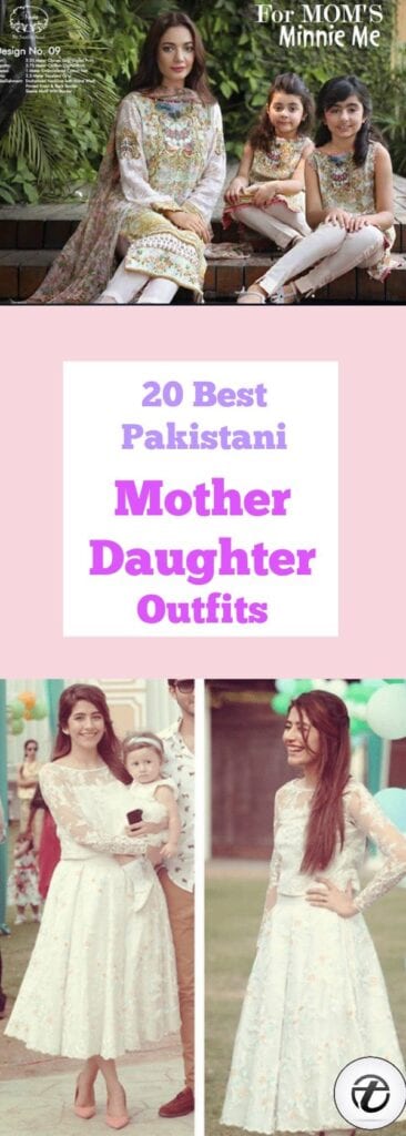 Pakistani Mother Daughter Outfits (1)