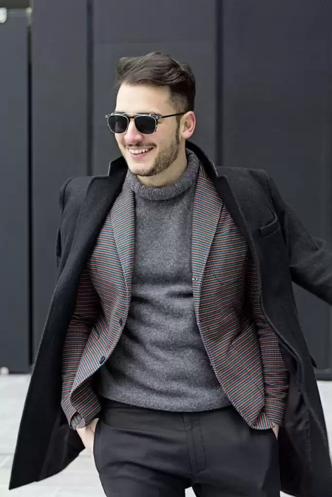 turtleneck outfits for men