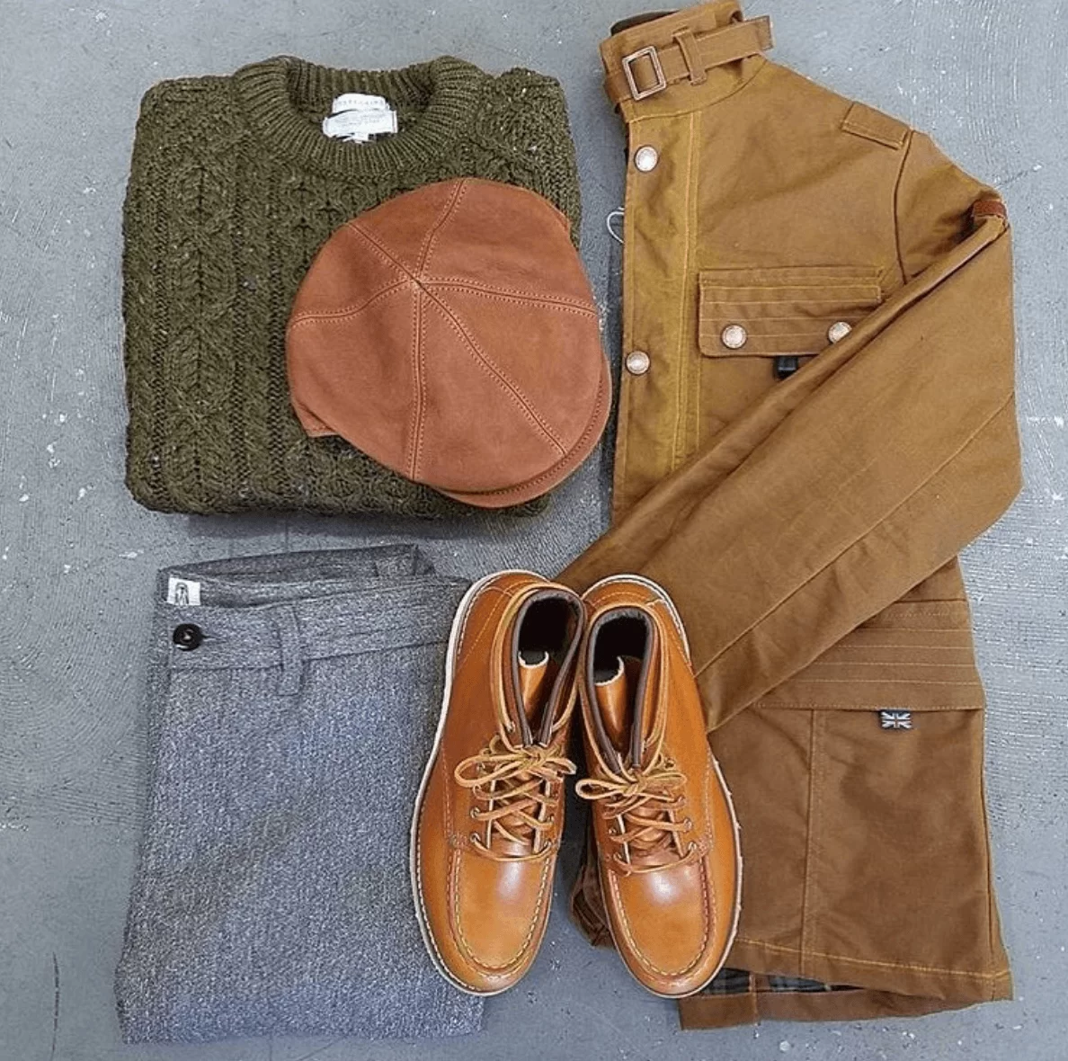 winter outfits for men