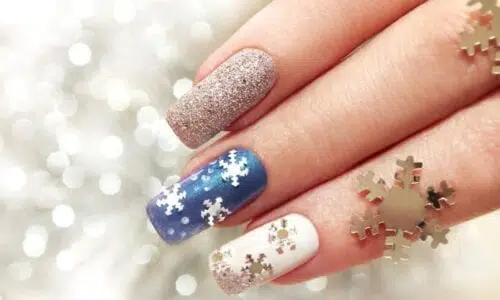 Let it Snow nail Art Tutorial