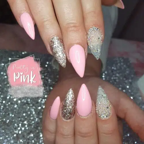 Pretty in Pink Nails