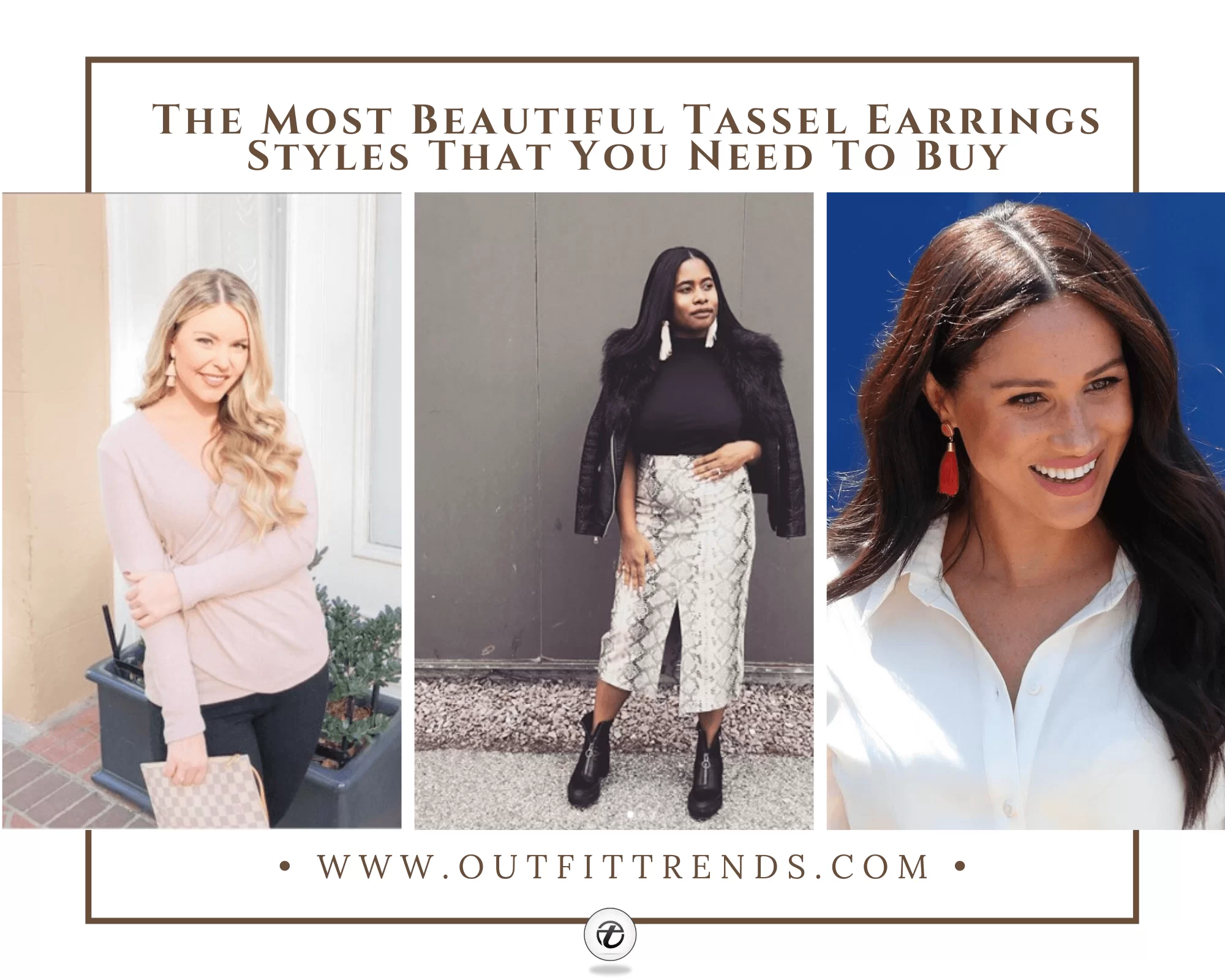 31 Ideas On How to Wear Tassel Earrings