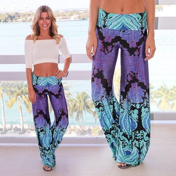 Printed Pants Outfits-50 Ideas on How To Wear Printed Pants