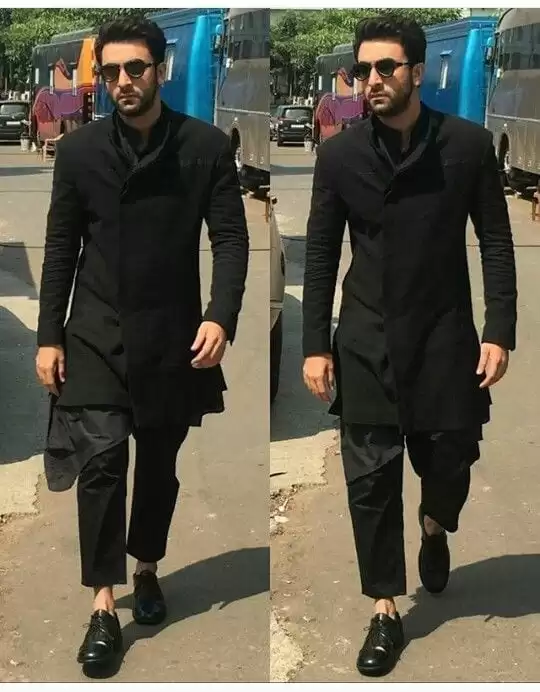 Black Kurta Pajama Outfits for Men