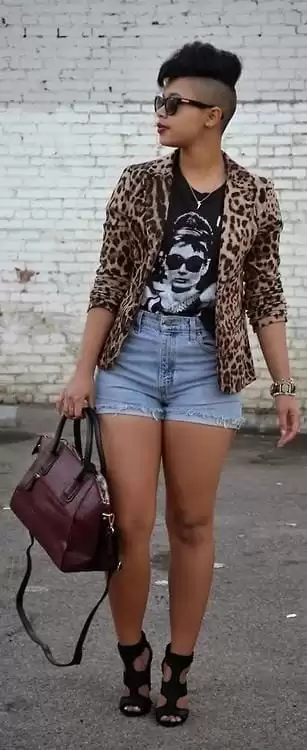 high waisted shorts outfits