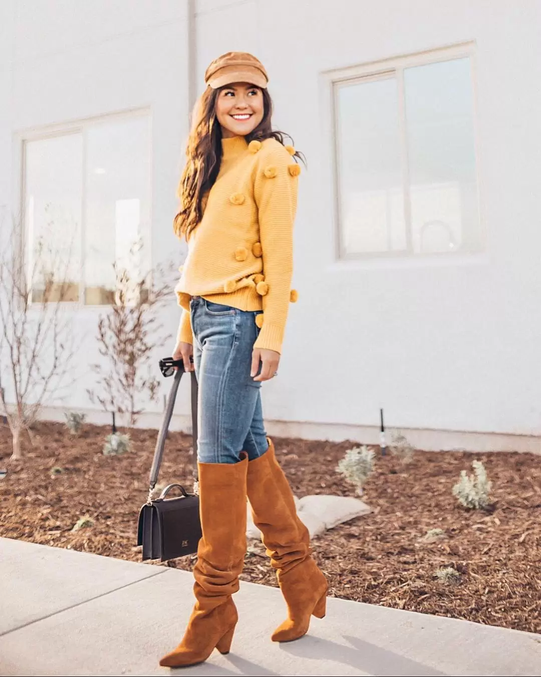 20 Ways To Wear Tan Boots (25)