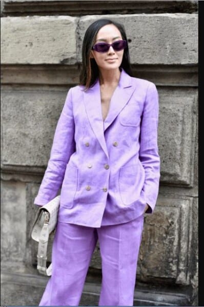 Lilac Clothing- 40 Best Ways to Wear Lilac Outfits For Women