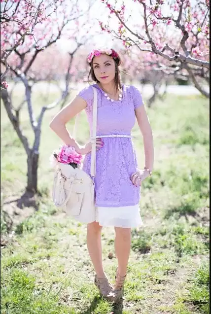 lilac outfits for women