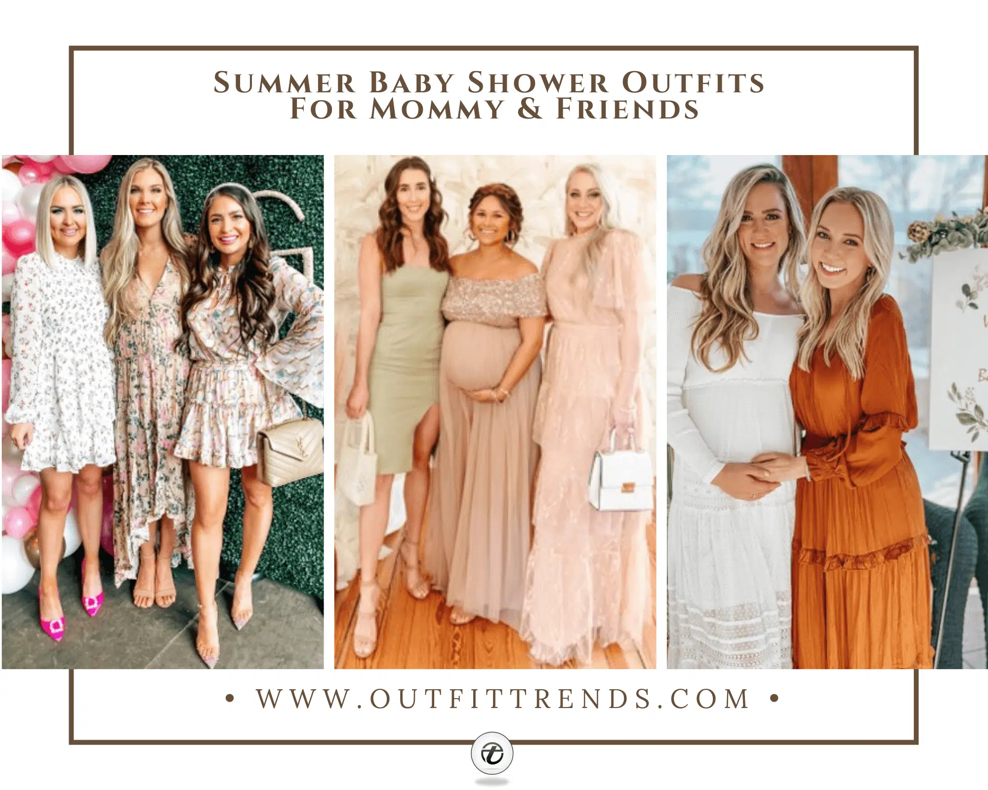 27 Comfortable Summer Baby Shower Outfits For Mommy & Guests