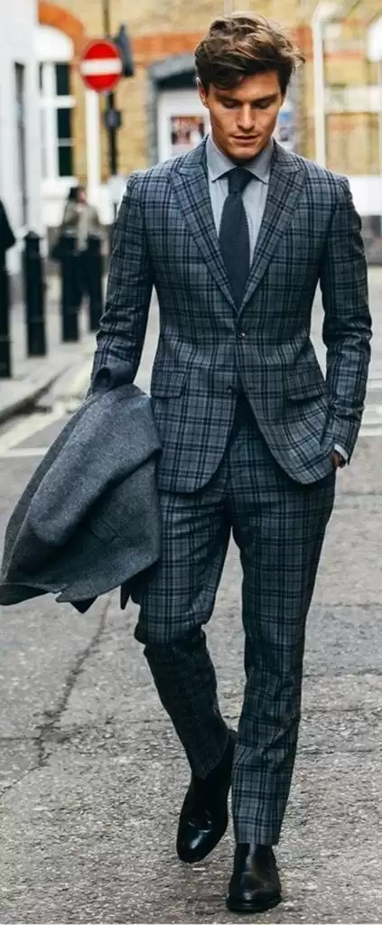 checkered suits 