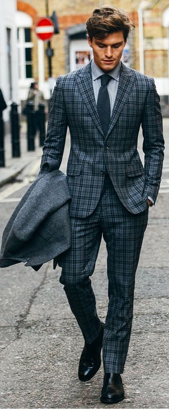 40 Best Tailored Checkered Suits for Men