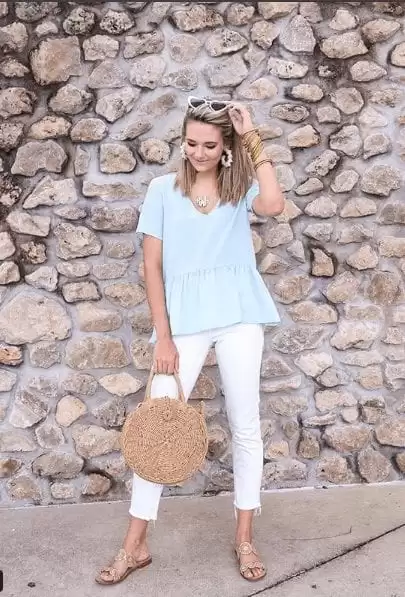 Summer Jeans Outfits for Girls 2018