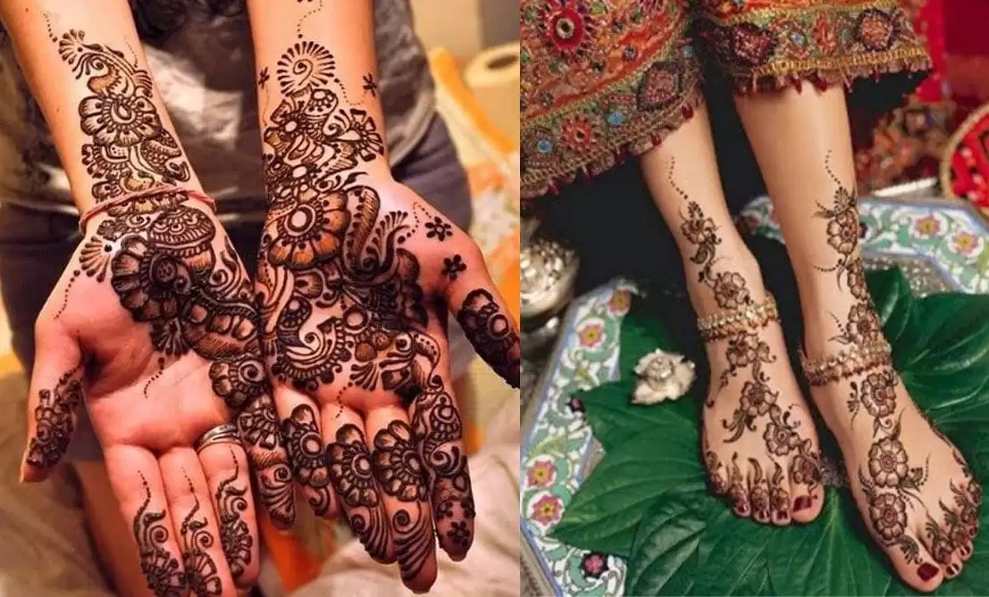 Engagement Mehndi Designs You Should Try (9)