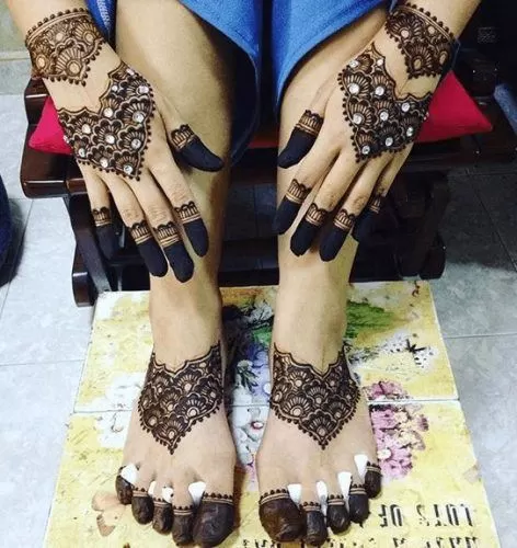 Marwari Mehndi Designs (10)