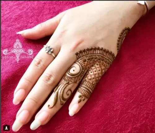 Best Mehndi Designs for Fingers (31)