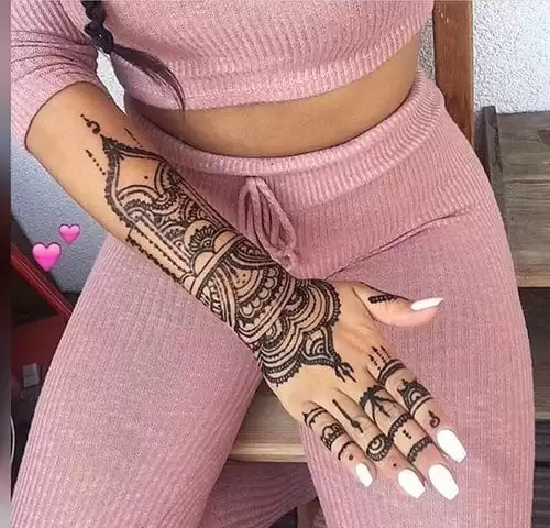 Most Popular Mehndi Tattoo Designs (23)