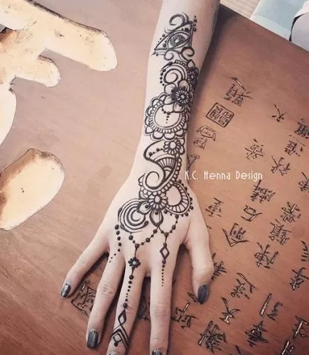 Best Floral Mehndi Designs (38)