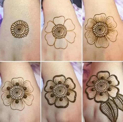 Best Floral Mehndi Designs (22)