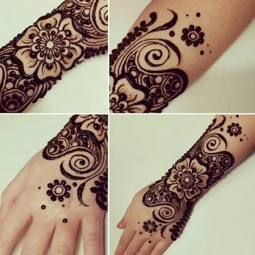 Best Floral Mehndi Designs (47)