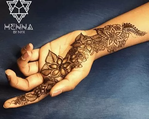 Best Floral Mehndi Designs (42)