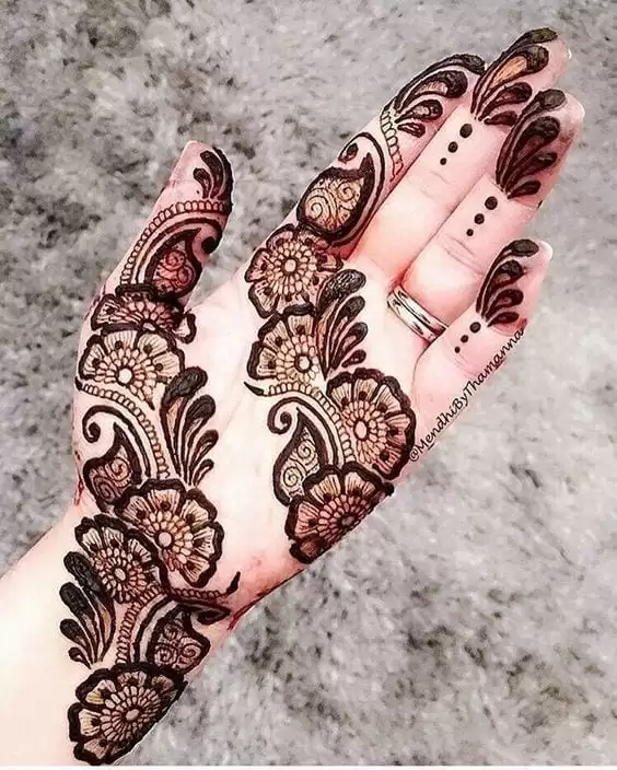 Mehndi Designs for Small Hands (23)