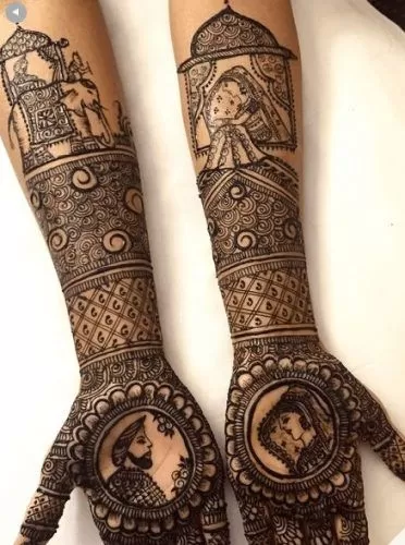 Types of Henna Art (24)