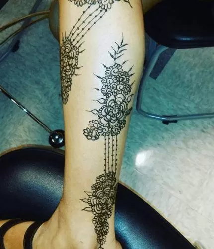 Best Leg Mehndi Designs (15)