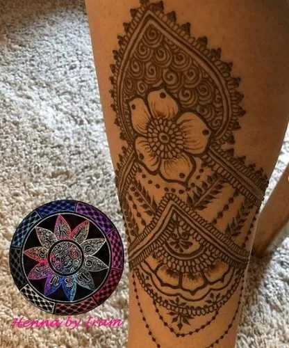 Best Leg Mehndi Designs (13)